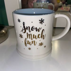 NWT TARGET HOLIDAYS SNOW MUG